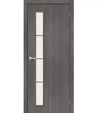 Межкомнатная дверь экошпон Тренд-4 Grey Veralinga Magic Fog