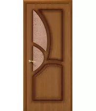 Межкомнатная дверь шпон Греция Ф-11 (Орех) Риф.