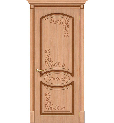Межкомнатная дверь шпон Азалия Ф-05 (Дуб)