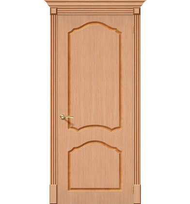 Межкомнатная дверь шпон Каролина Ф-05 (Дуб)