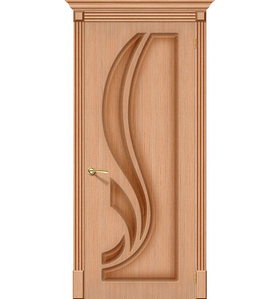 Межкомнатная дверь шпон Лилия Ф-05 (Дуб)