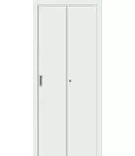 Межкомнатная складная дверь  Браво-0 Super White