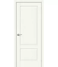 Межкомнатная дверь экошпон Прима-12 White Wood
