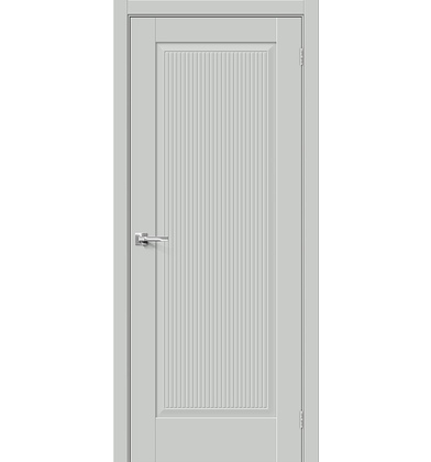 Межкомнатная дверь эмалит Прима-10.Ф7 Grey Matt