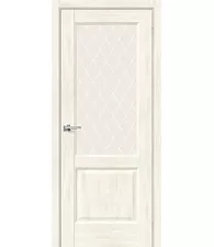 Межкомнатная дверь экошпон Неоклассик-33 Nordic Oak White Сrystal