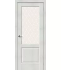 Межкомнатная дверь экошпон Неоклассик-33 Bianco Veralinga White Сrystal
