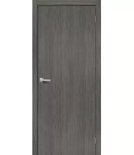 Межкомнатная дверь экошпон Браво-0 Grey Veralinga