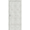 Межкомнатная складная дверь  Браво-21 Bianco Veralinga
