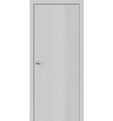 Межкомнатная дверь экошпон Браво-0 Grey Wood