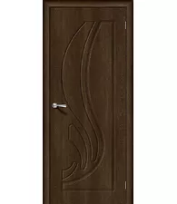 Межкомнатная дверь Винил Лотос-1 Dark Barnwood