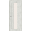 Межкомнатная дверь с экошпоном Порта-25 Bianco Veralinga   Magic Fog